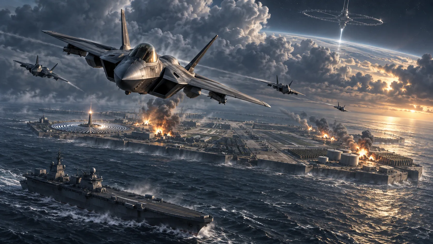 Ace Combat 8 vyjde 2. října. Příběhový trailer ukazuje válku se Sotoou