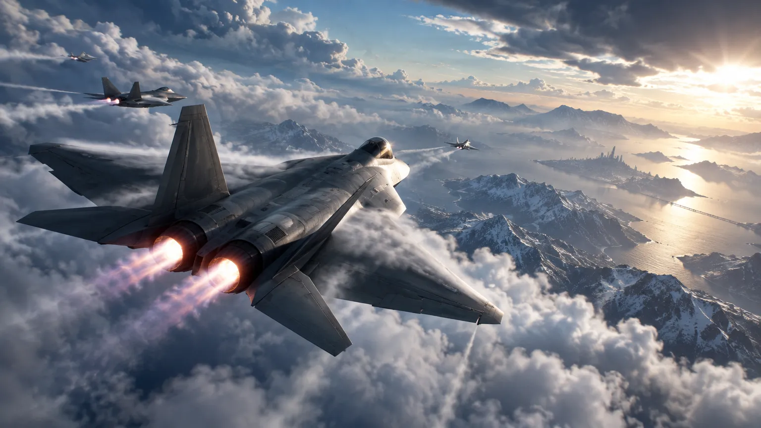 ACE COMBAT 8: WINGS OF THEVE dostal trailer Rise Above