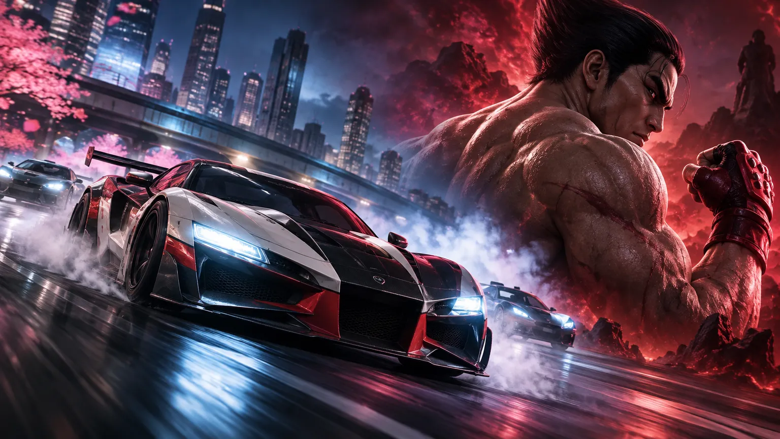 Asphalt Legends dostal event trailer s odkazem na Tekken 8
