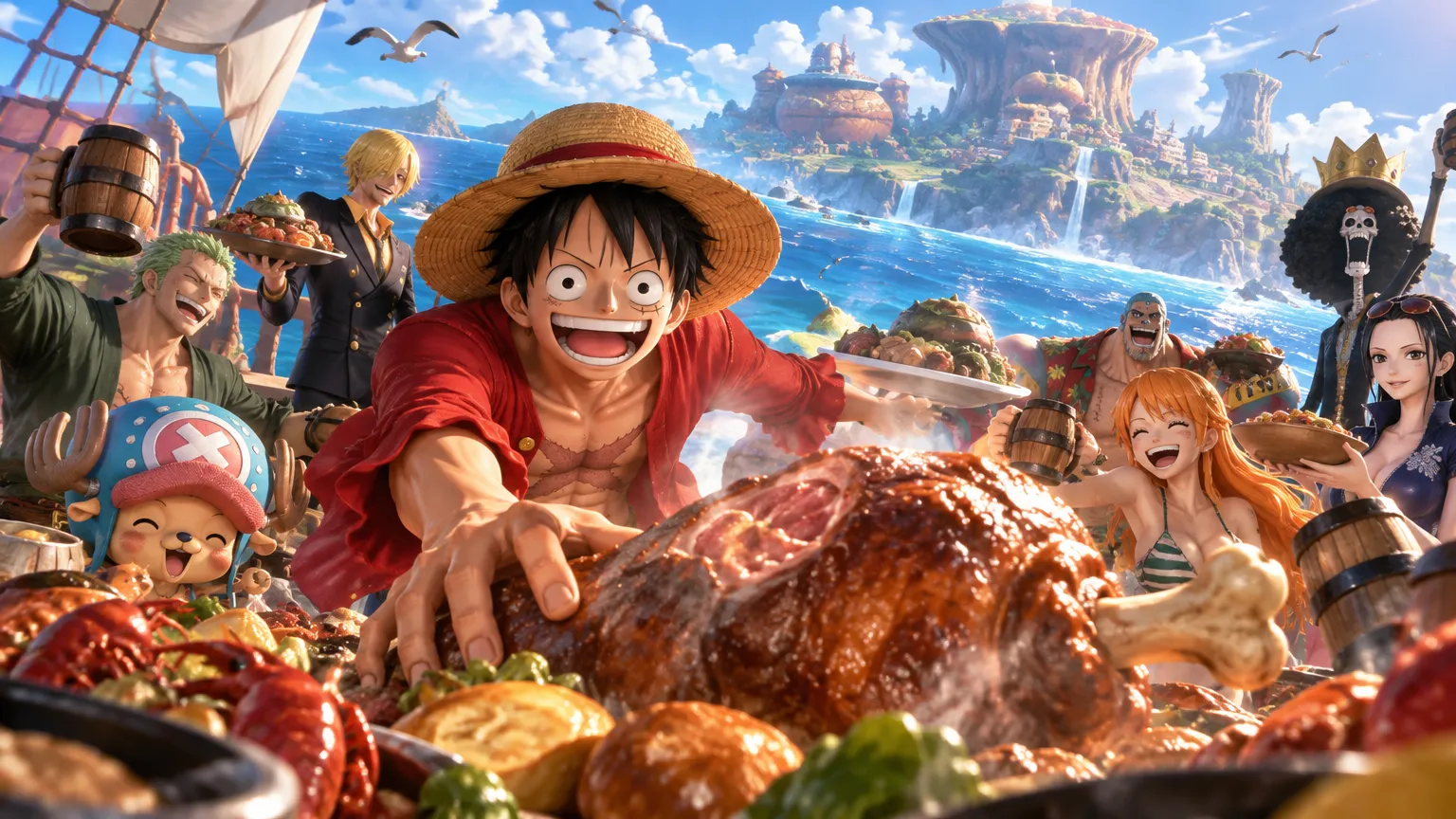 ONE PIECE: Grand Gourmet dostal launch trailer