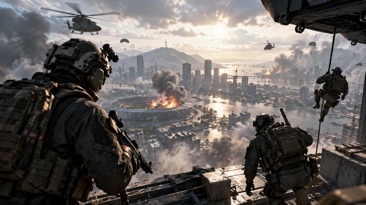Battlefield REDSEC: Rapid Royale dostal gameplay trailer
