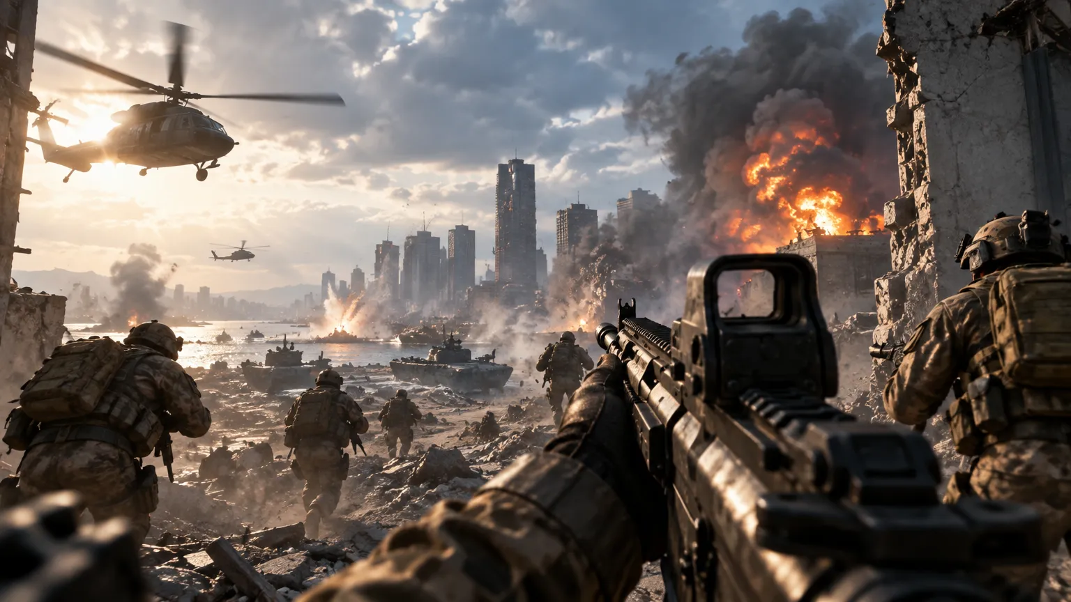 Battlefield zveřejnil Short „POV: You're in a #Battlefield trailer 🎬“