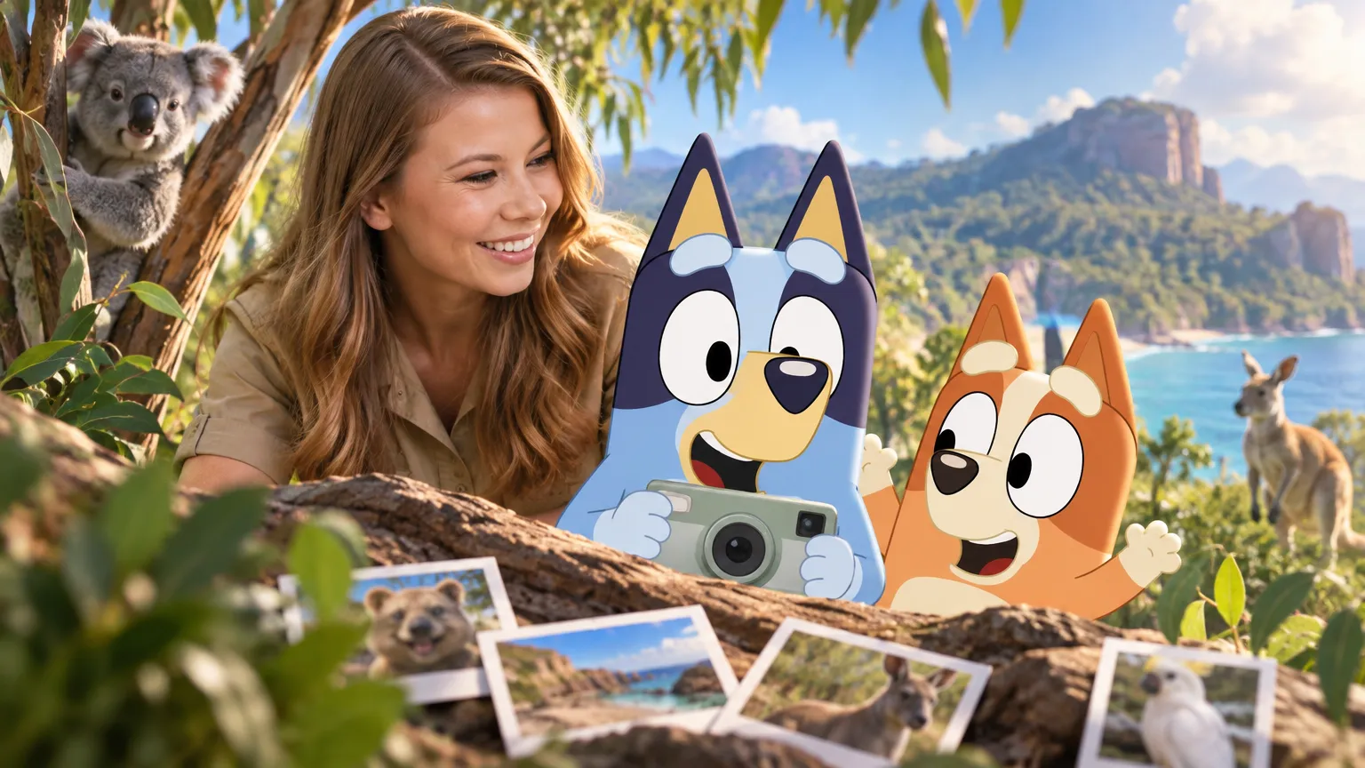 Bluey's Happy Snaps ukazuje přehledový trailer s Bindi Irwin