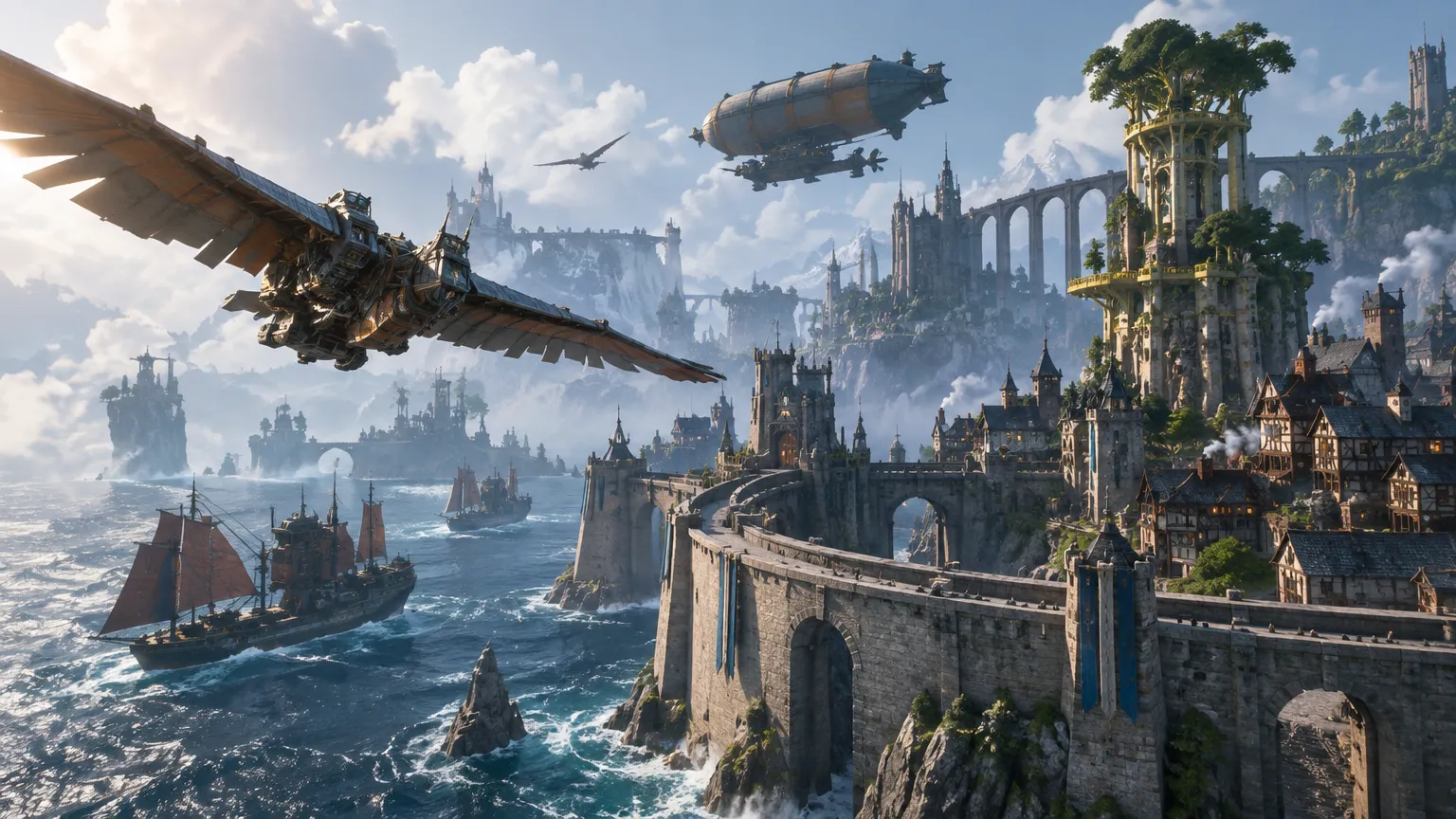 Bulwark: Falconeer Chronicles dostal aktualizaci Colossal a dvě DLC