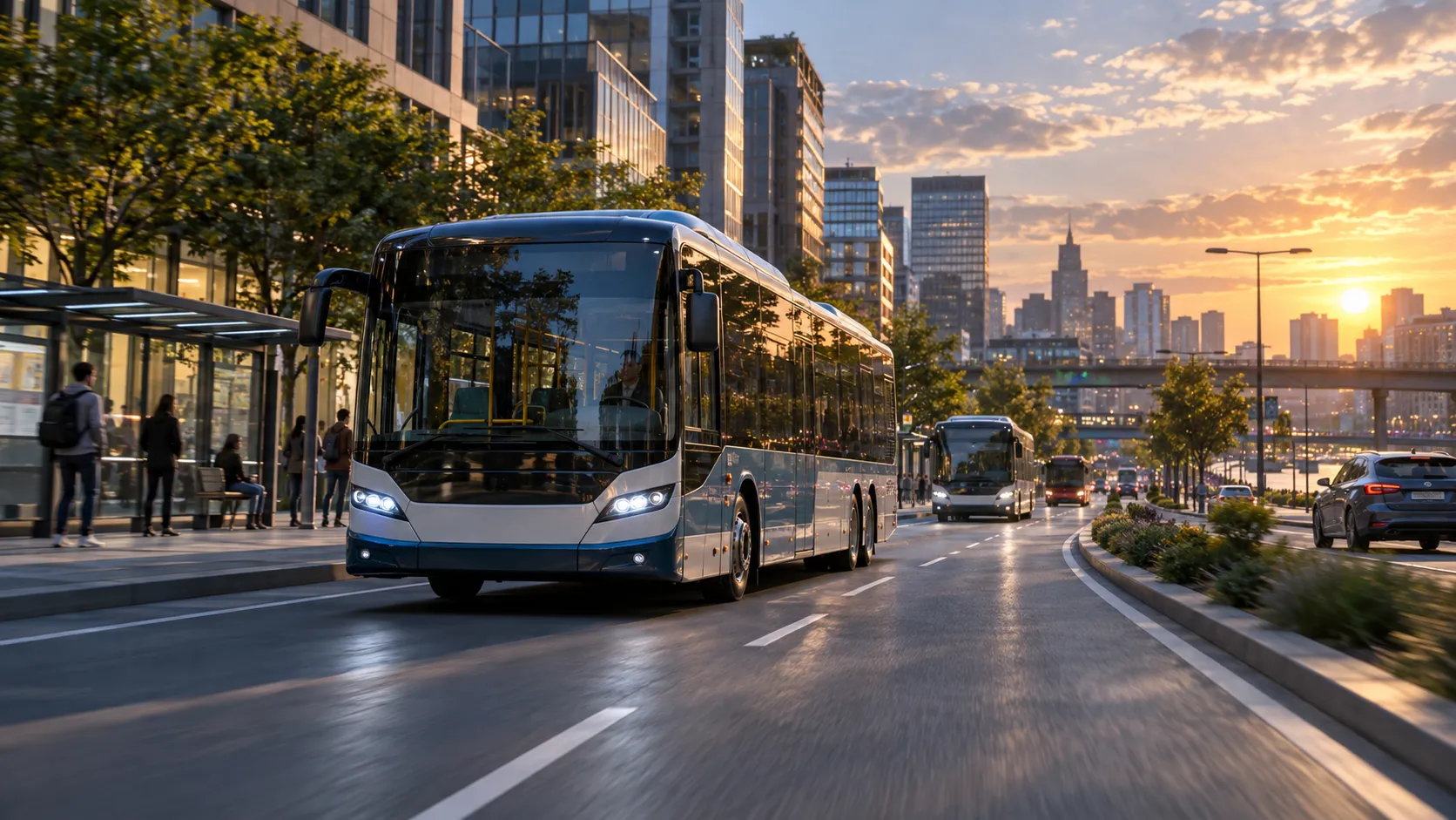 Bus Simulator 27 vyšel na PC a konzolích, launch trailer ukazuje nové autobusy