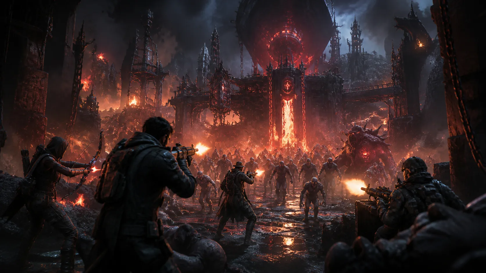 Call of Duty: Black Ops 7 ukázalo mapu Rex Infernus Zombies