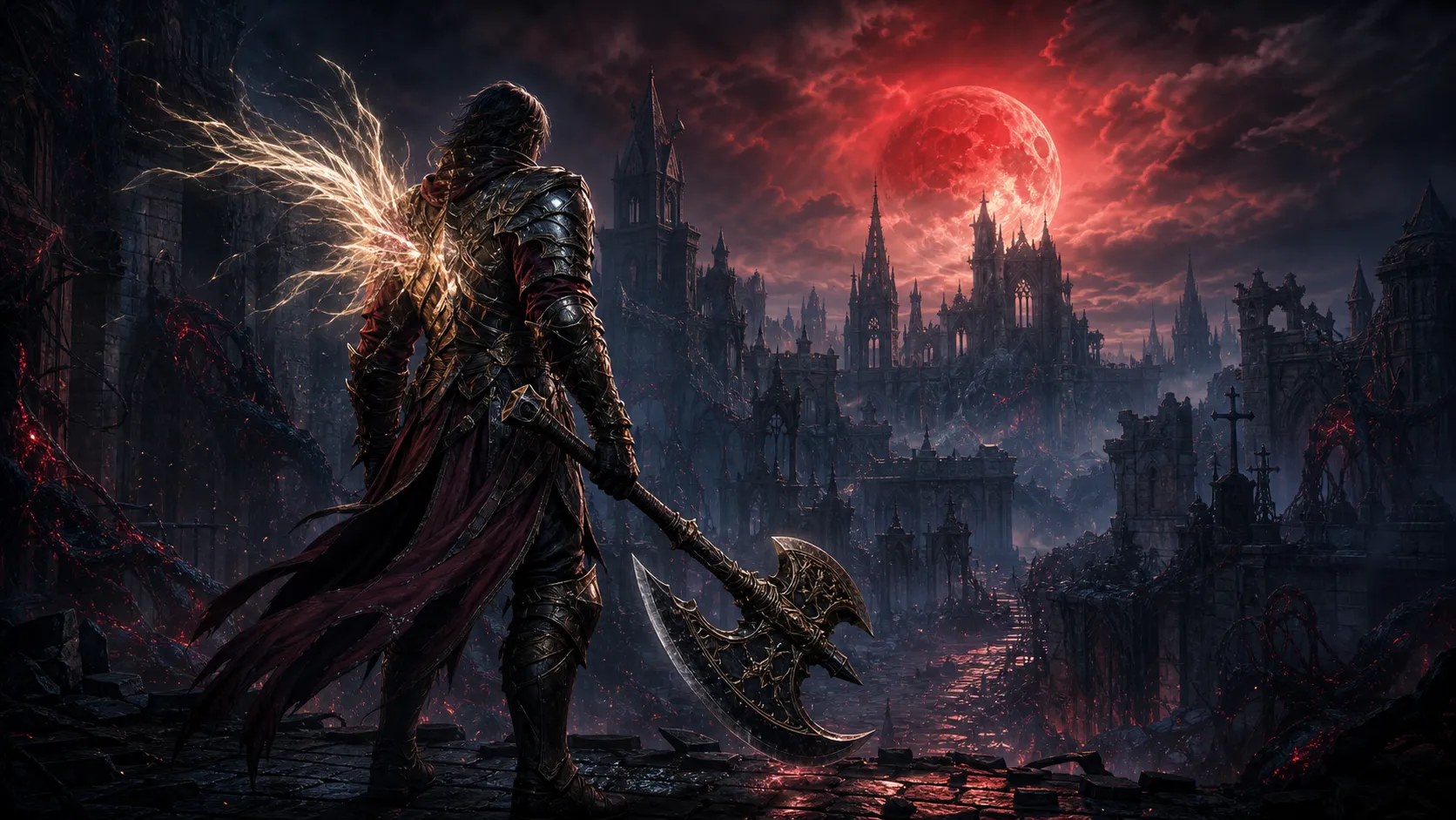 Crimson Moon vyšlo na Xbox a PlayStation 5, launch trailer ukazuje souboje i vývoj postavy