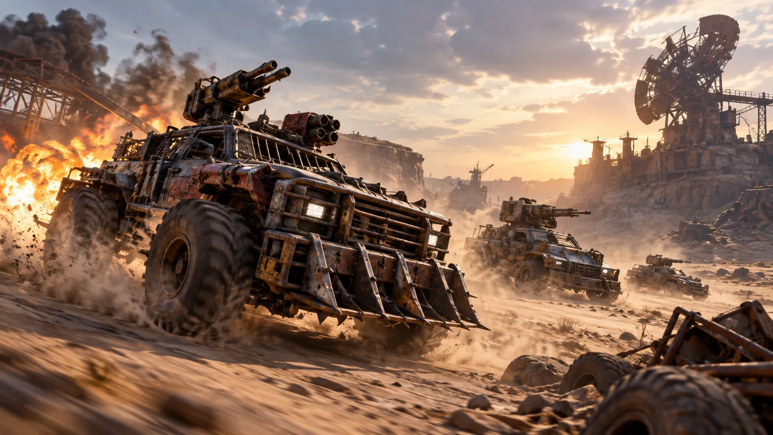 Crossout Remastered dostal gameplay trailer pro PS5 a PS4