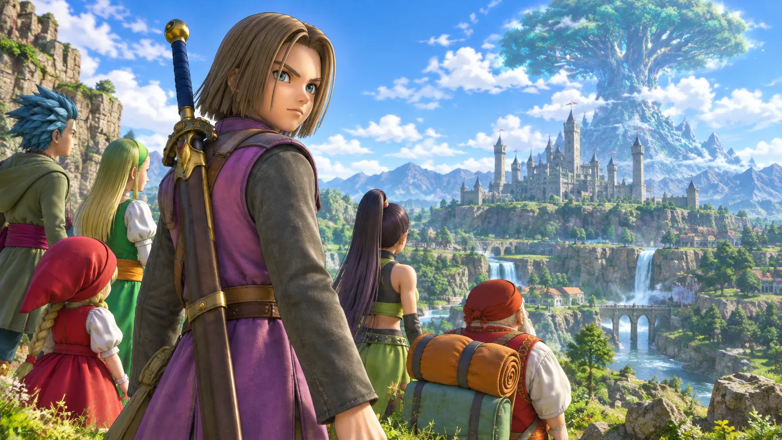 DRAGON QUEST XI S: Echoes of an Elusive Age - Definitive Edition dostal launch trailer pro Nintendo Switch 2