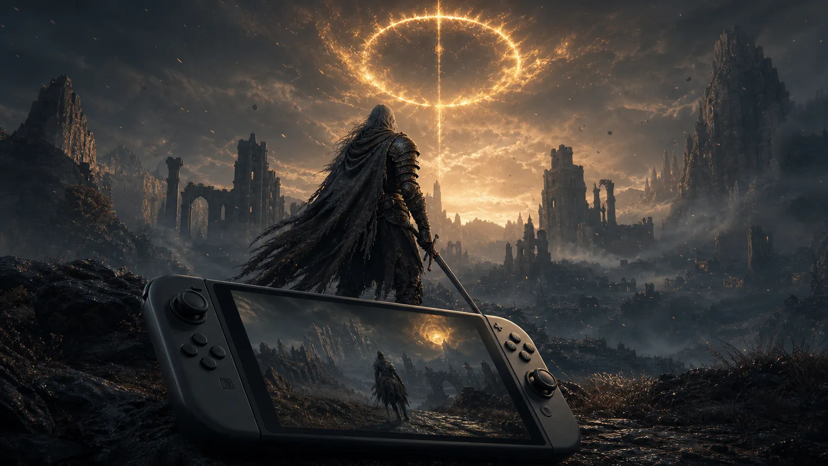 ELDEN RING Tarnished Edition ukazuje gameplay na Nintendo Switch 2