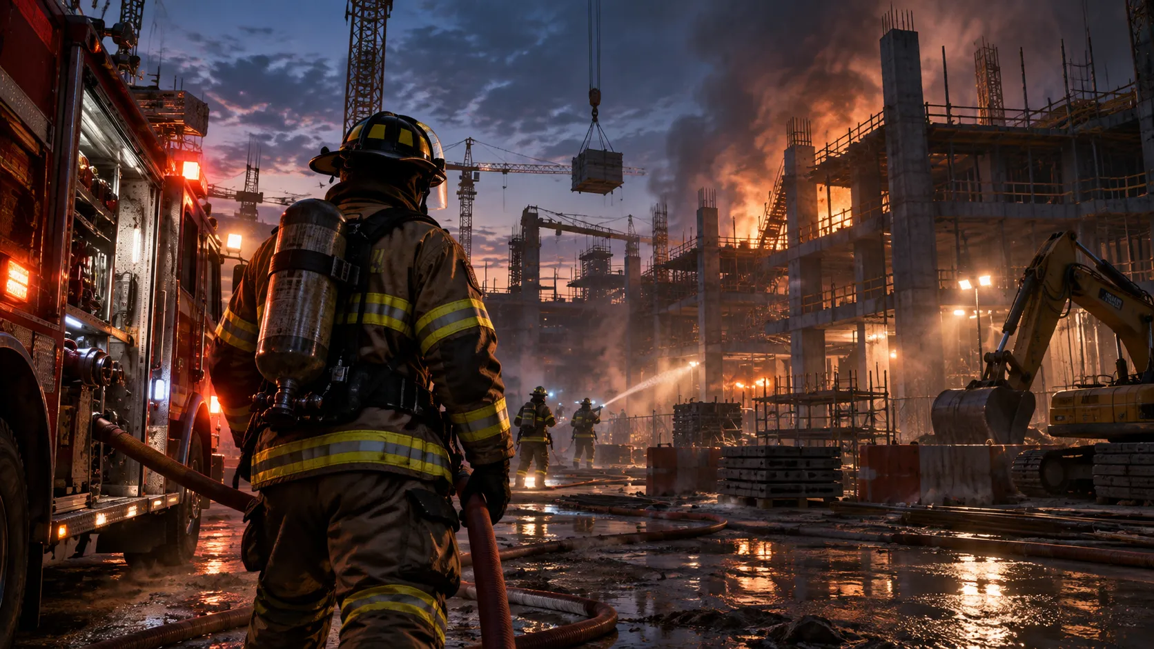 Firefighting Simulator: Ignite představuje Construction Site Mission DLC