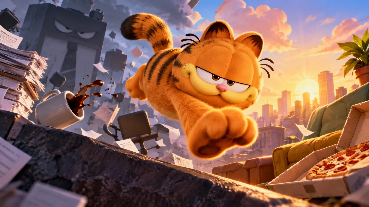 Garfield - Escape from Monday dostal launch trailer