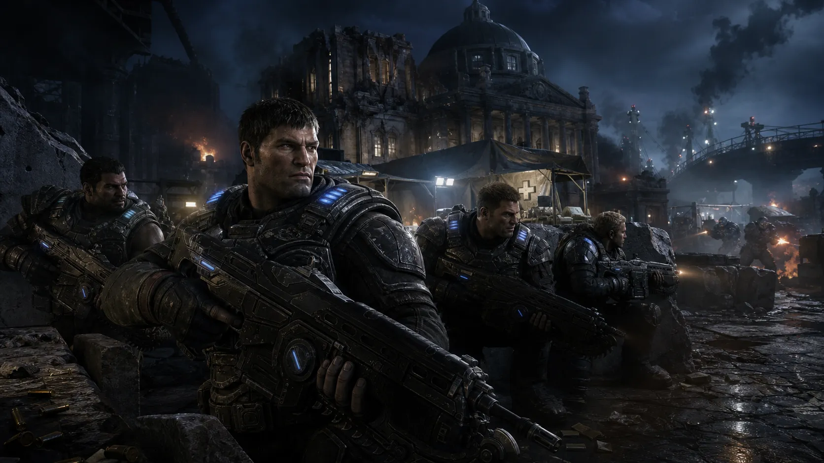 Gears of War: E-Day přibližuje kampaň a boje v Kaloně