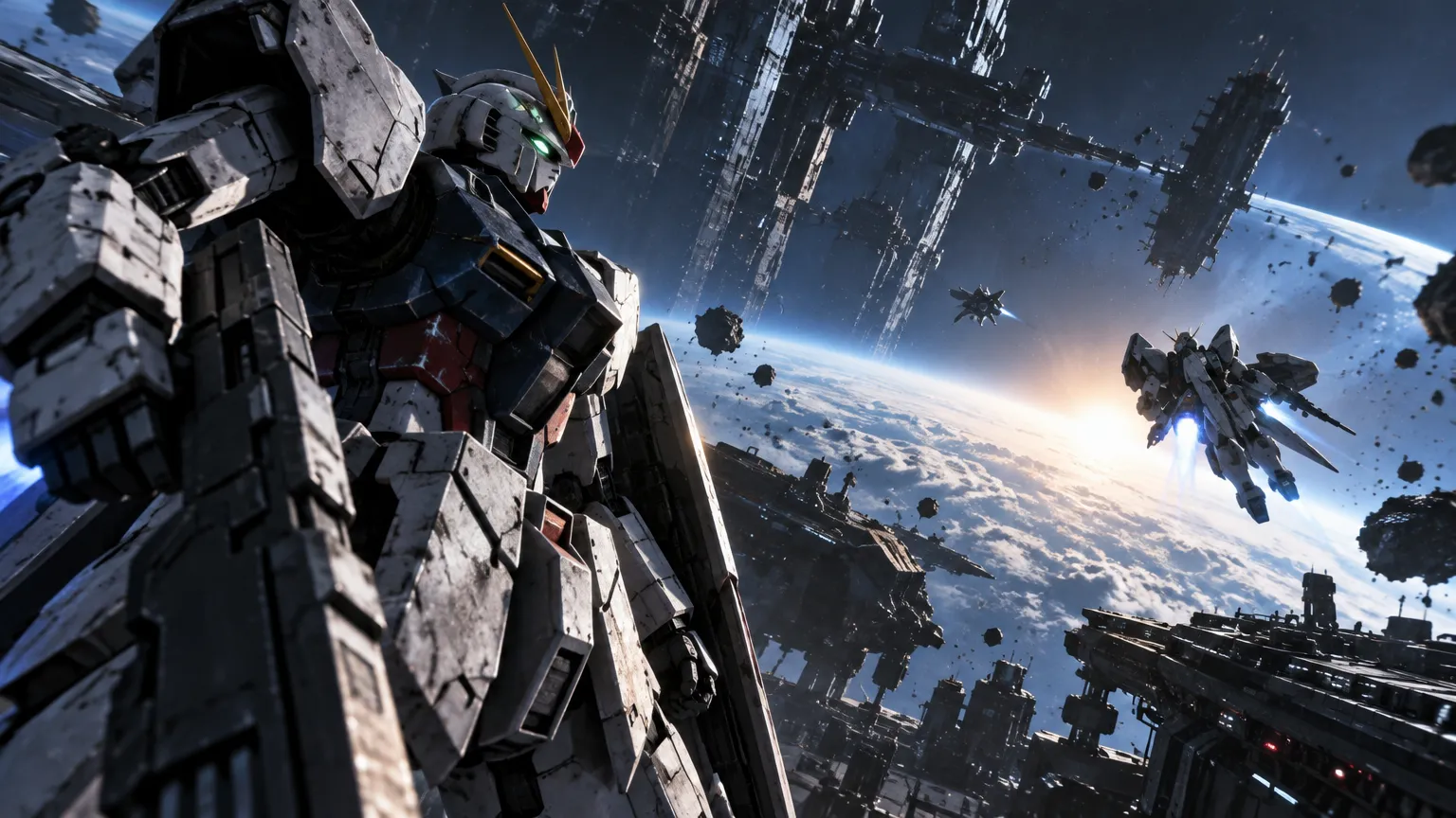 GUNDAM ROGUE ORBIT dostal gameplay walkthrough trailer