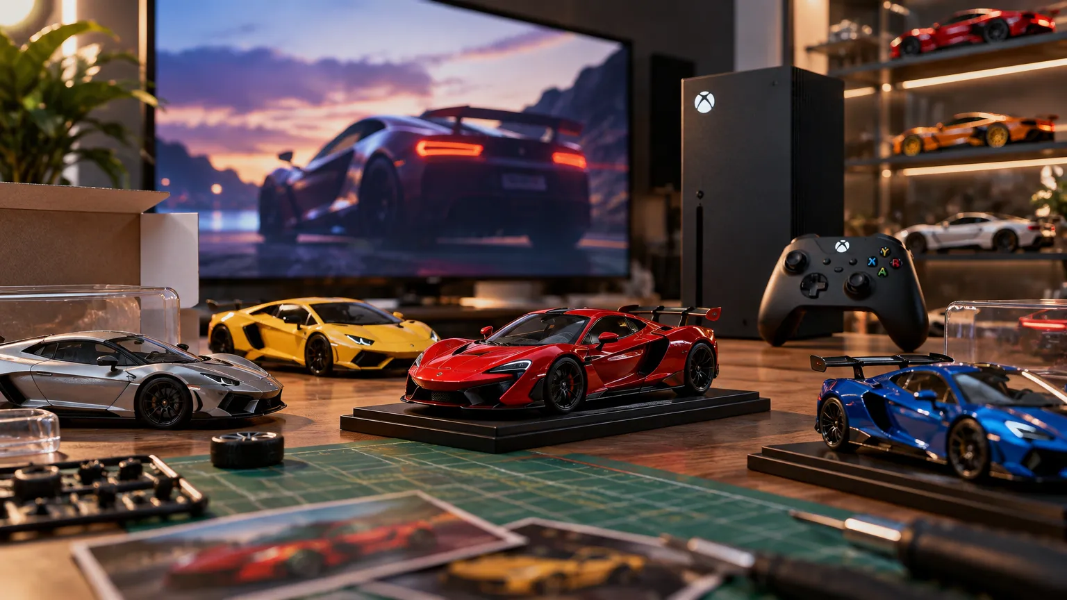 Supercar Collection Simulator dostal launch trailer od ID@Xbox
