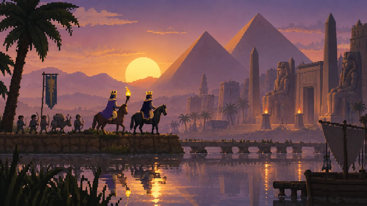 Kingdom Two Crowns dostává trailer k DLC Pharaoh Lands