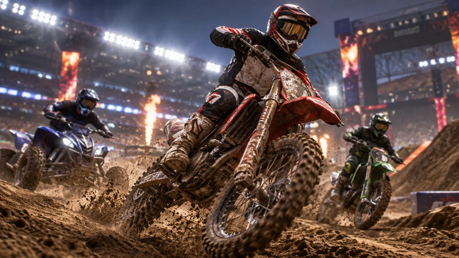 MX vs ATV Legends: vyšel release trailer Triple Clash SX Finals