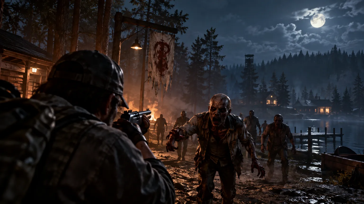 No More Room in Hell 2 dostalo launch trailer Camp Blood