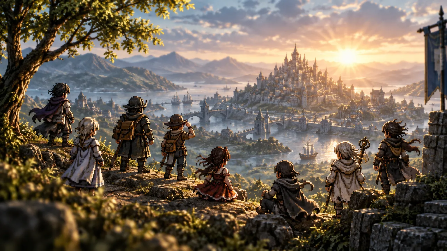 Octopath Traveler a Octopath Traveler II dostaly release trailer pro Nintendo Switch 2