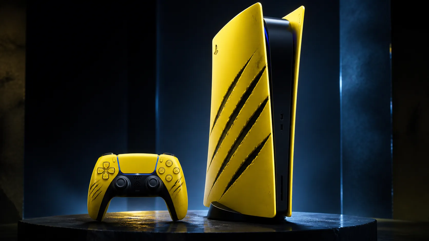 PlayStation představil limitovanou žlutou edici PS5 k Marvel’s Wolverine