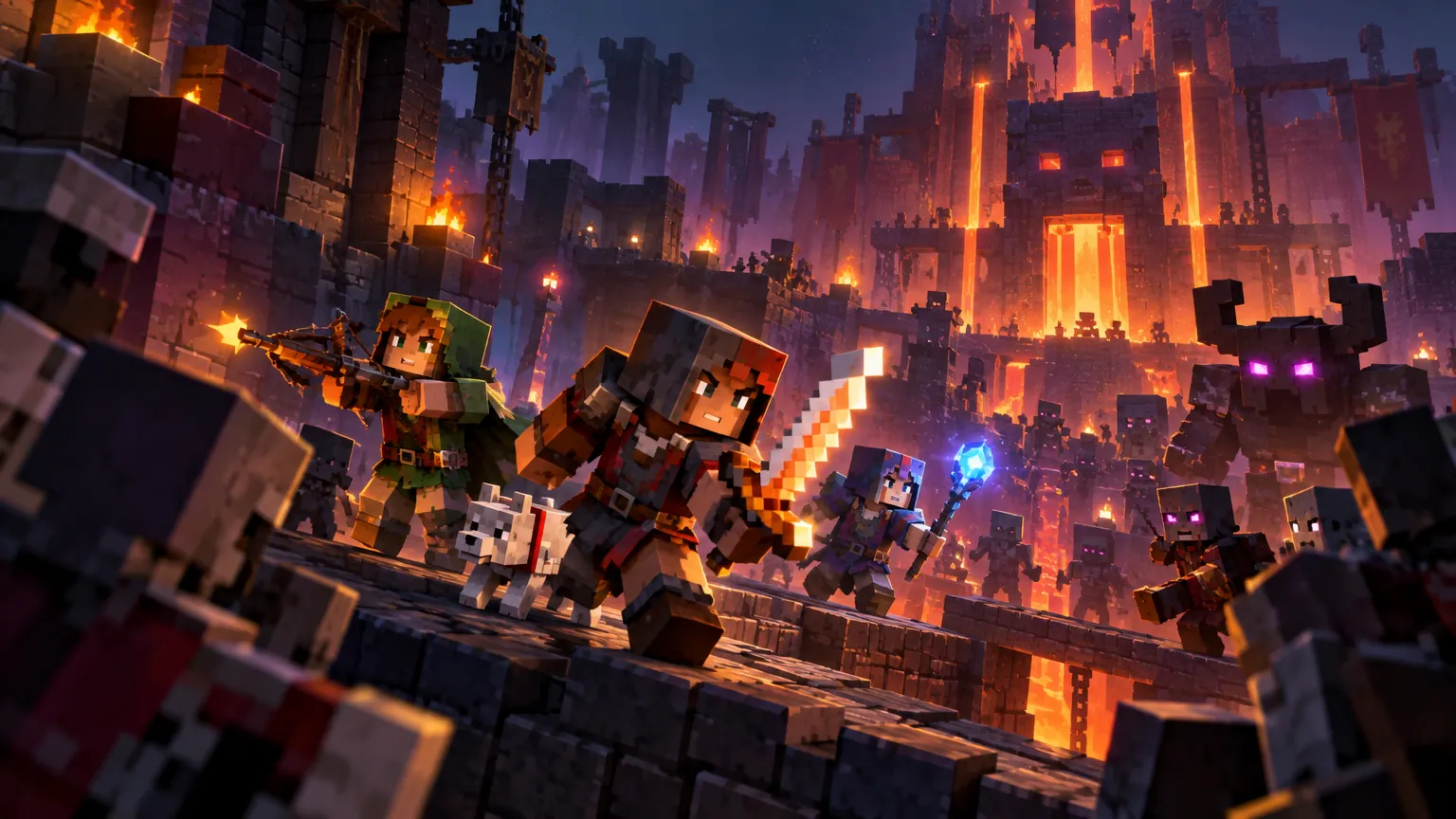 PlayStation zveřejnil gameplay trailer ke hře Minecraft Dungeons II