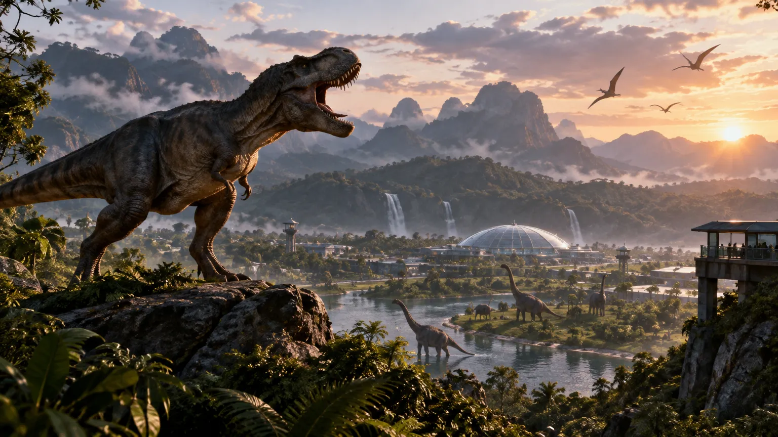 PlayStation zveřejnil launch trailer Jurassic World Evolution 3