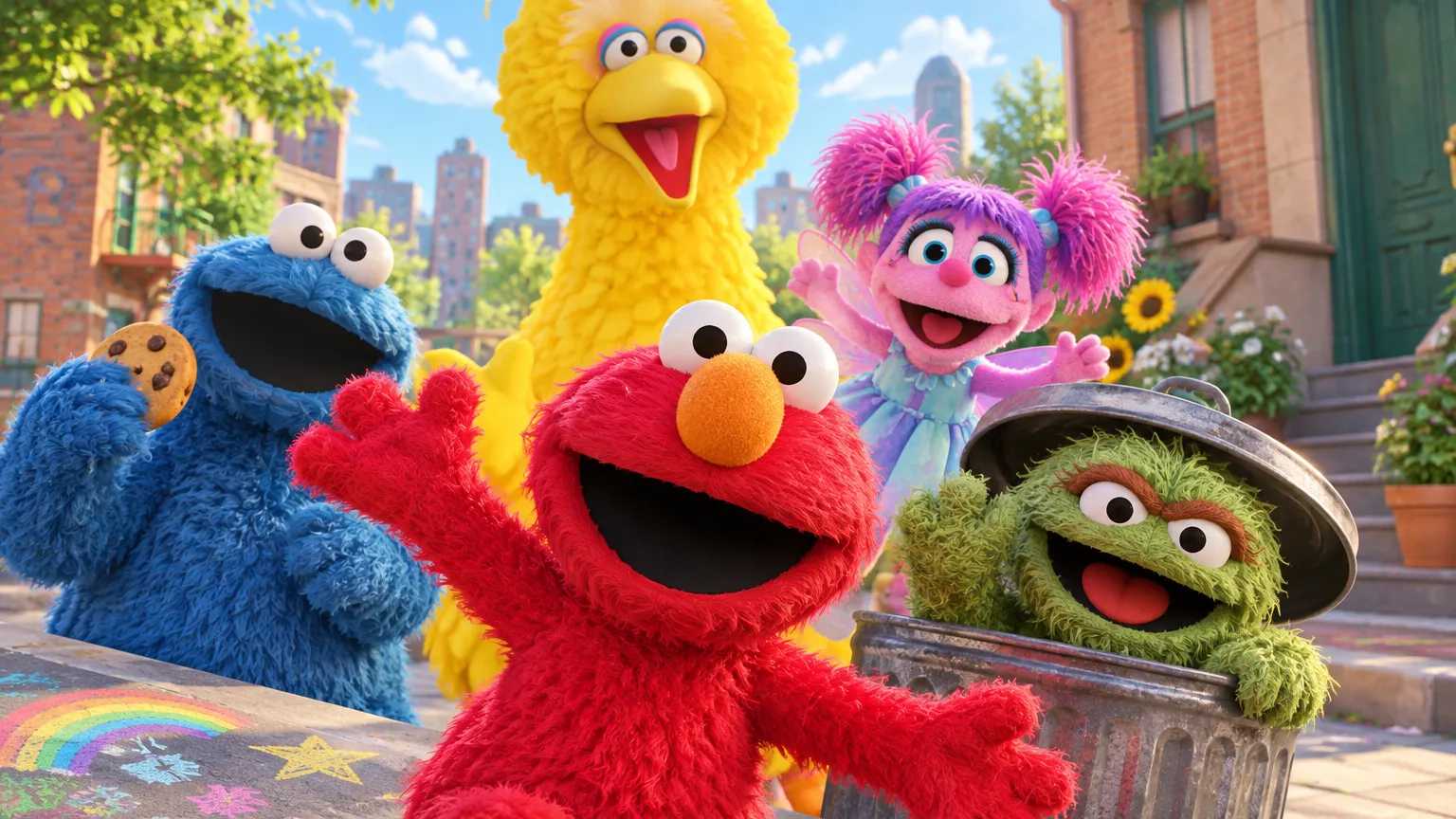 PlayStation zveřejnil launch trailer hry Sesame Street: Friends & Fun