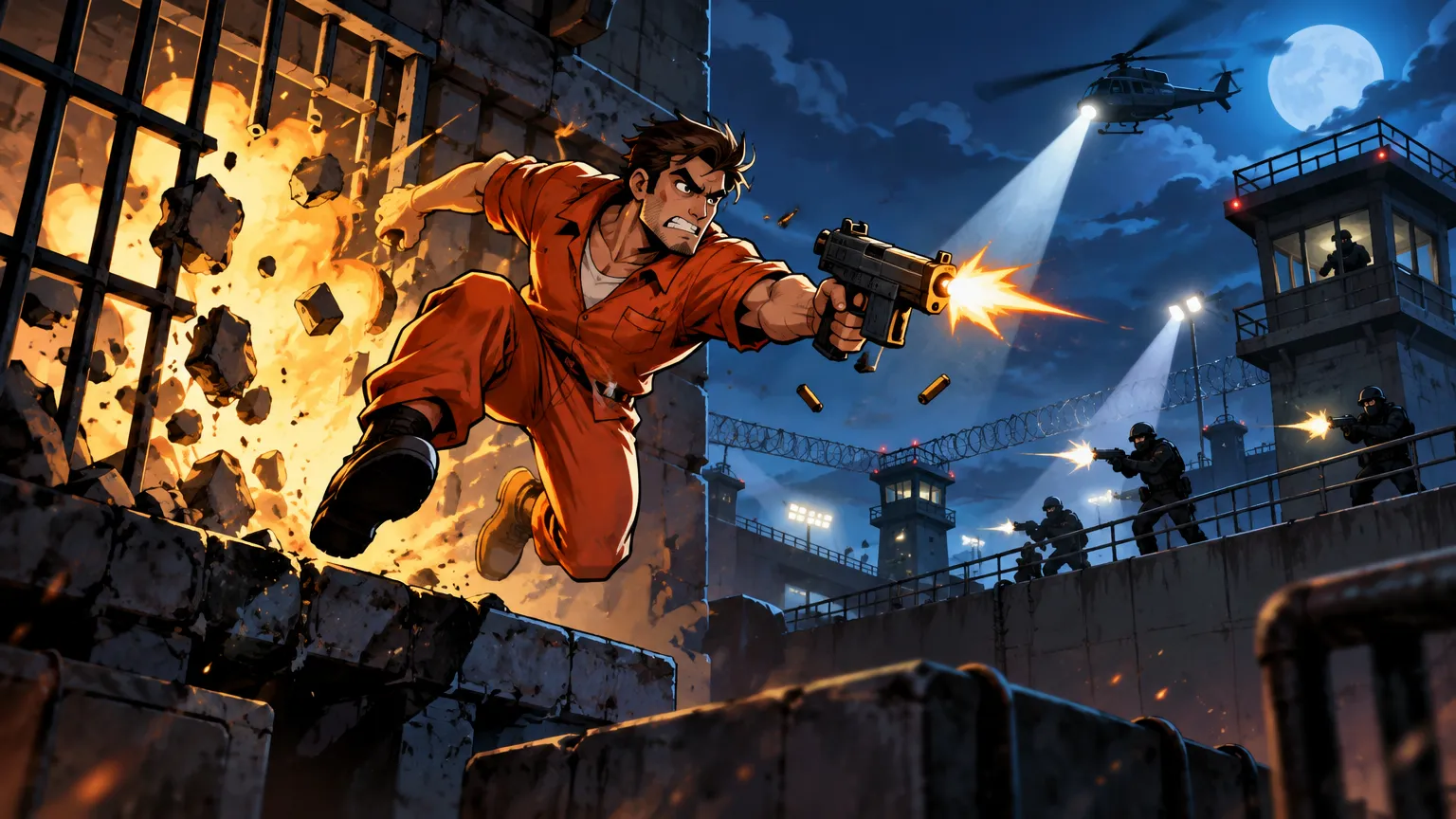 Prison Run and Gun dostal launch trailer