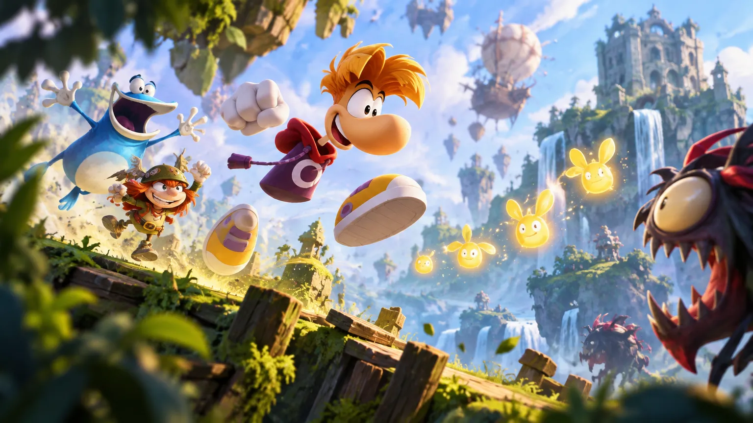 Rayman Legends Retold ukazuje v přehledovém traileru přepracované úrovně