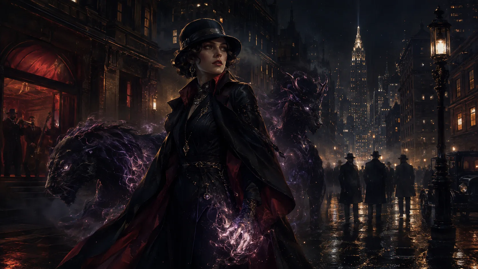 Rhapsody in Scarlet propojí jazzový New York, magická zvířata a mafii
