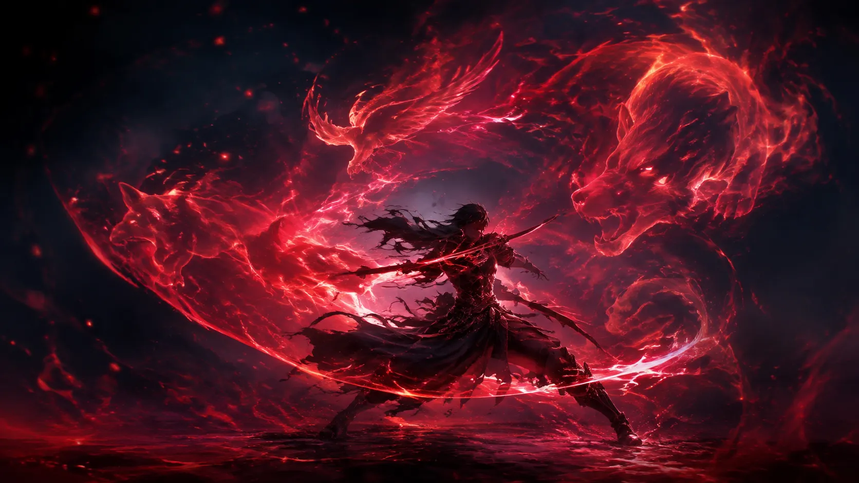 Rhapsody in Scarlet pro PS5 představilo příběh a upravitelné kombinace útoků