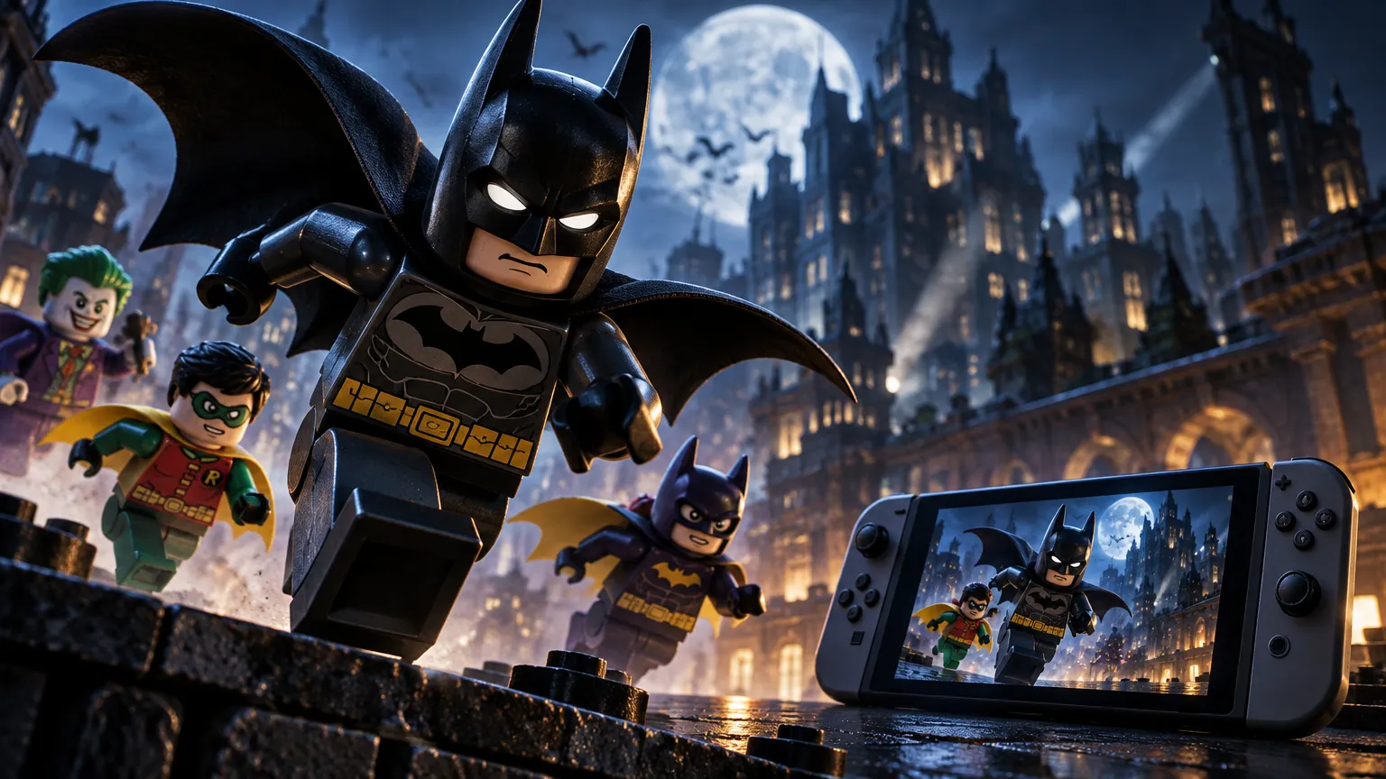 SEGA zveřejnila launch trailery LEGO Batman: Legacy of the Dark Knight pro Nintendo Switch 2