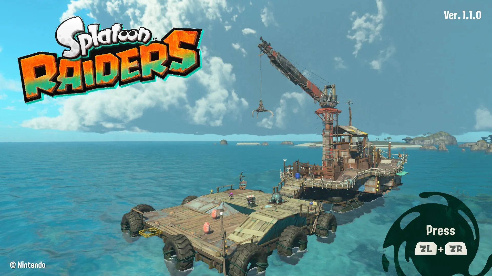 Splatoon Raiders cover