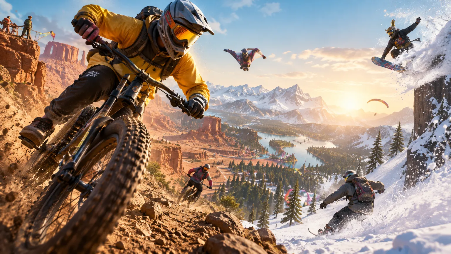 Ubisoft zveřejnil launch trailer k 20. sezoně Riders Republic