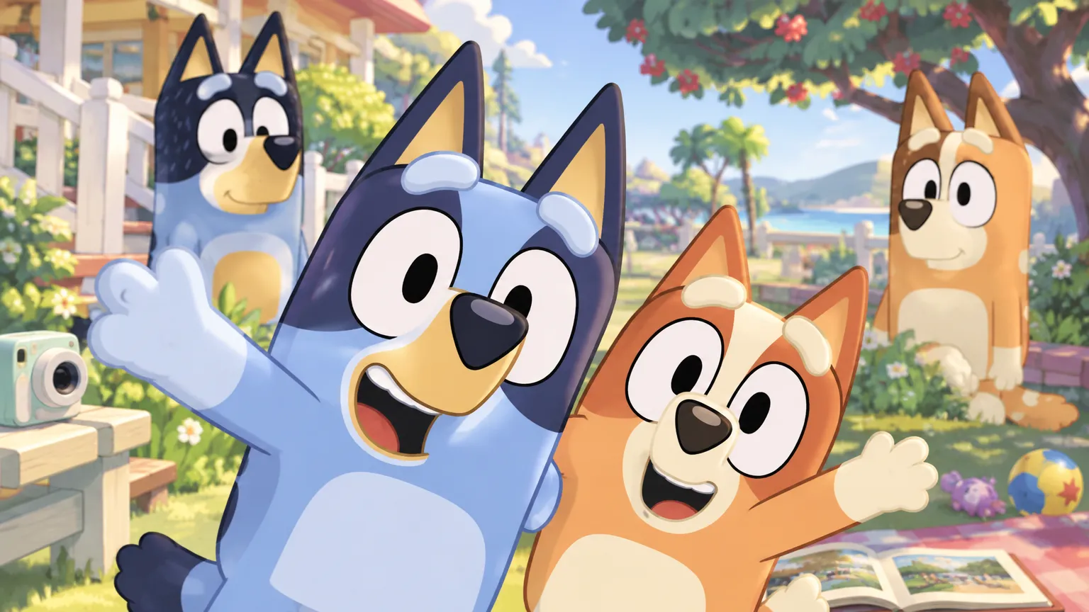 Launch trailer Bluey's Happy Snaps zveřejnily Xbox a Bandai Namco Europe