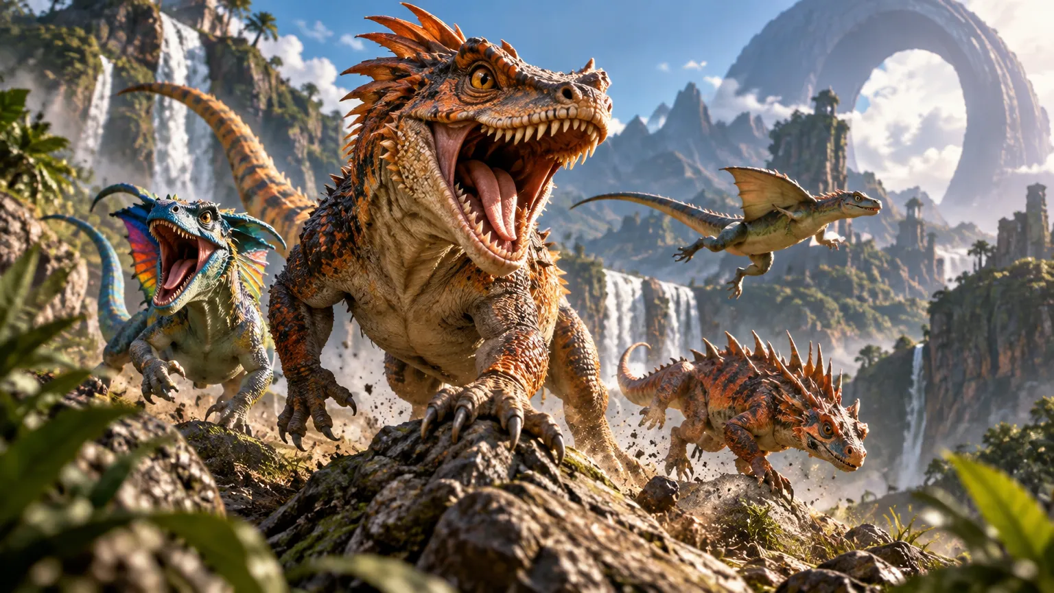 Xbox zveřejnil launch trailer hry Terrible Lizards pro Game Pass